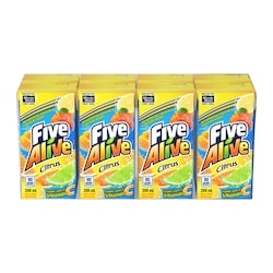 Five Alive Juice Citrus Cartons 8x200.0 ml, $0.30/100ml