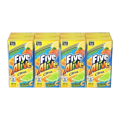 Five Alive Juice Citrus Cartons 8x200.0 ml, $0.30/100ml