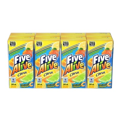 Five Alive Juice Citrus Cartons 8x200.0 ml, $0.28/100ml