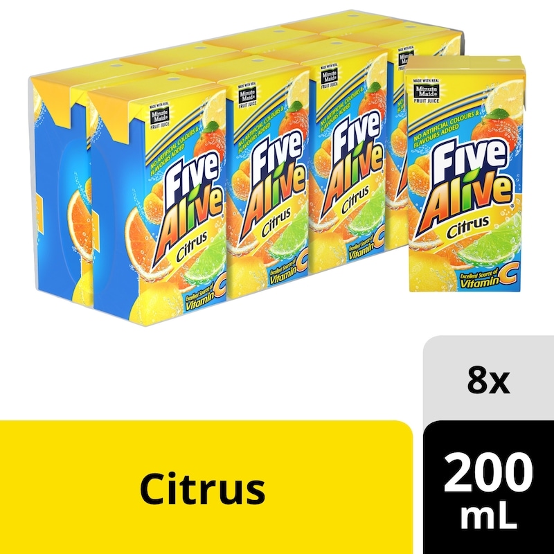 Juice Citrus Cartons
