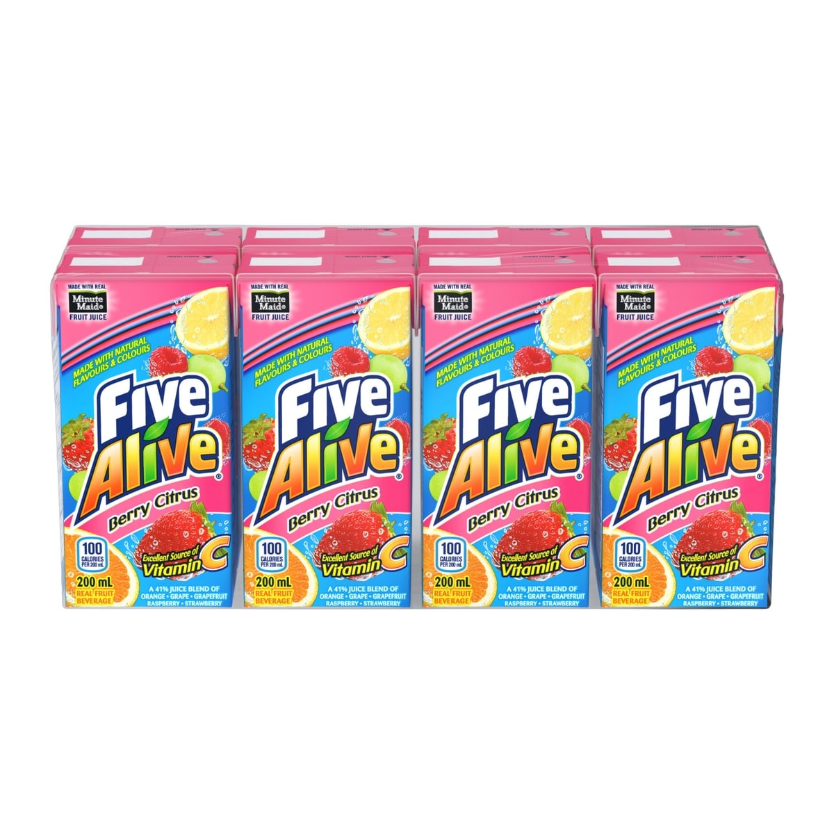 Five Alive Juice Berry Citrus Cartons 8x200.0 ml, $0.30/100ml