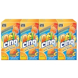 Déli-cinq Jus fruit de la passion agrume pêche 8x200.0 ml, 0,34 $/100ml