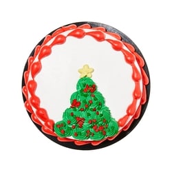 null Seasonal Single Layer Cake, 8 Inch 500 g, $1.50/100g