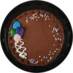 null Chocolate Single Layer Celebration Cake, 8 in 425 g, $1.65/100g