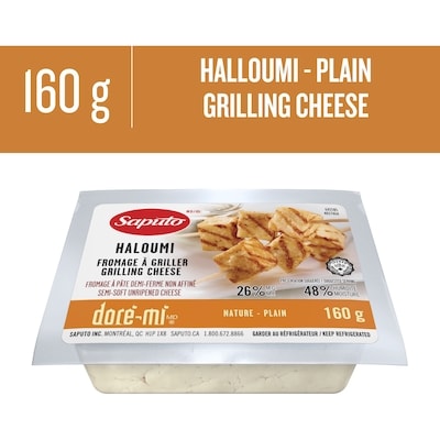 Saputo Doré-Mi Haloumi Cheese 160 g, $4.99/100g
