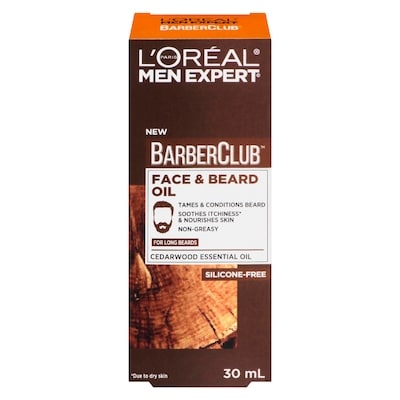 L'Oreal Paris Paris Men Expert BarberClub Face & Beard Oil for Long Beards 30 ml, $59.97/100ml