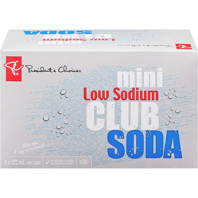 Mini Club Soda 6 Pack