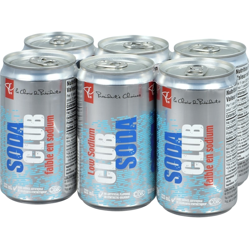 Mini Club Soda 6 Pack