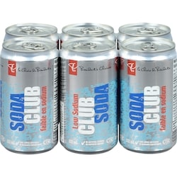 le Choix du Président Mini soda club, 6 canettes 6x222.0 ml, 0,30 $/100ml