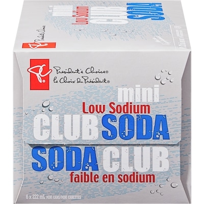 Mini soda club, 6 canettes