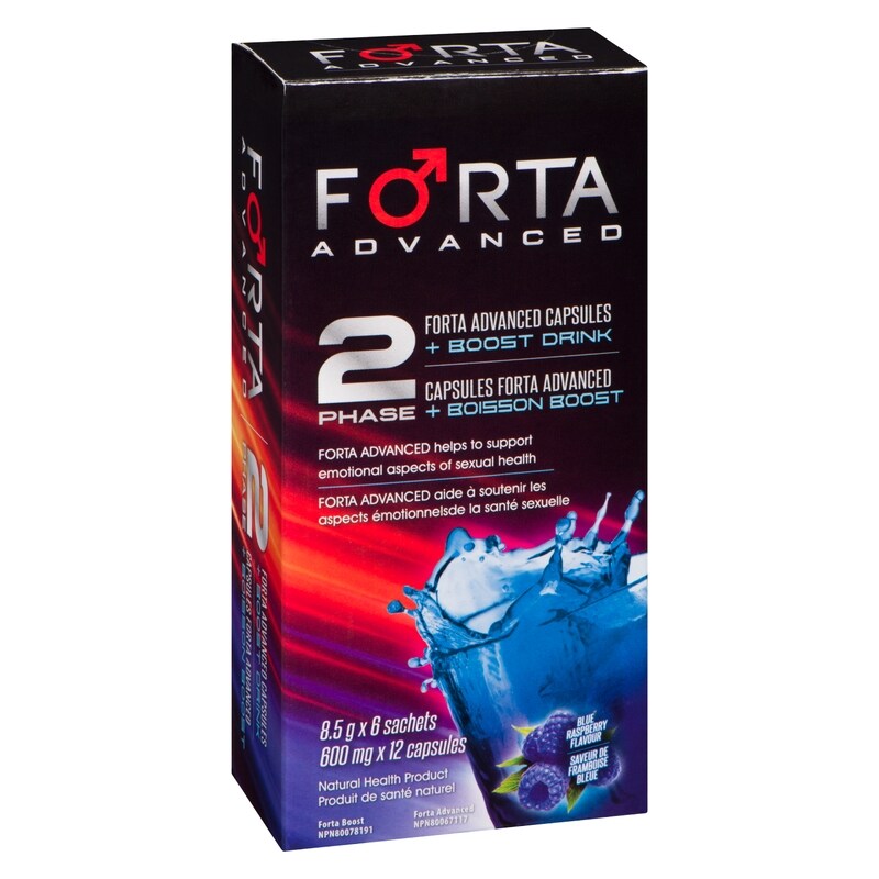 Advanced Capsules + Boost Drink Blue Raspberry Flavour