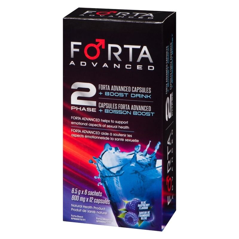 Advanced Capsules + Boost Drink Blue Raspberry Flavour