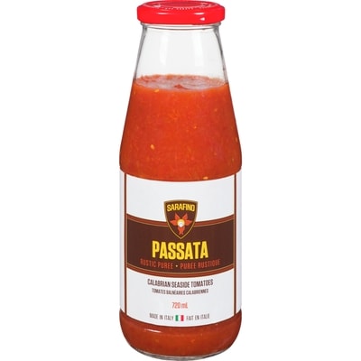 Sarafina Passata Rustic Puree 720 ml, $0.97/100ml