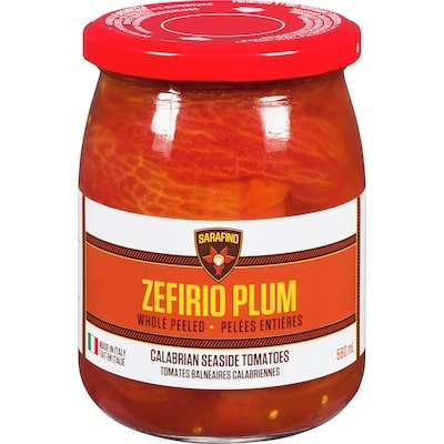 Sarafino Whole Peeled Zefirio Plum 580 ml, $1.38/100ml