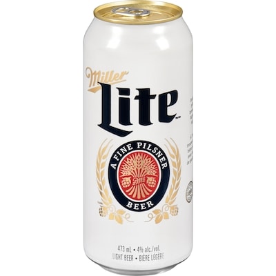 Miller Miller Lite (ID required at pick-up) 473 ml, $0.84/100ml
