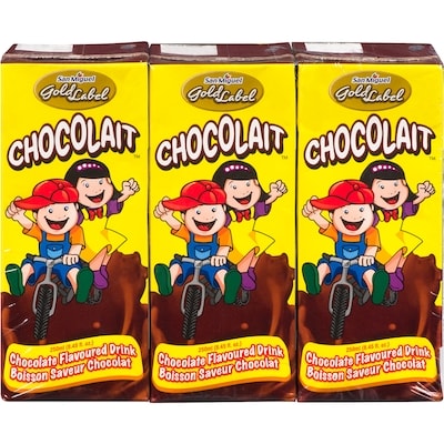 San Miguel Drink Chocolate Flavoured 3x250.0 ml, $0.60/100ml