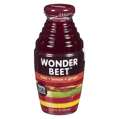 Beetology Beet, Lemon & Ginger Juice 250 ml, $2.00/100ml
