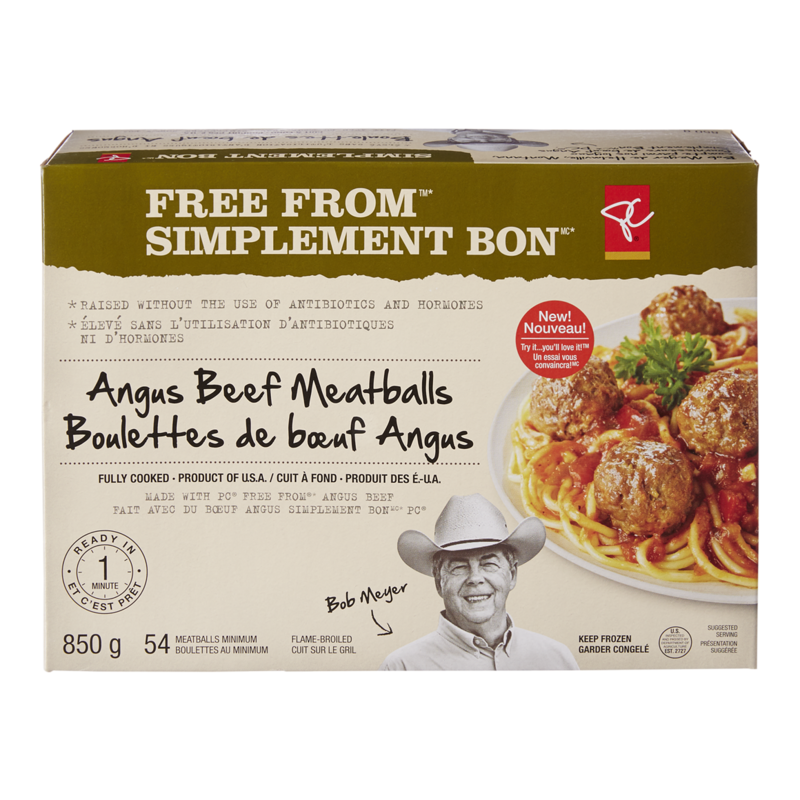 Free From Angus Beef Meatball