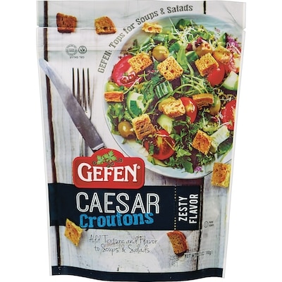 Gefen Croûtons pour salade César casher 147 g, 3,39 $/100g