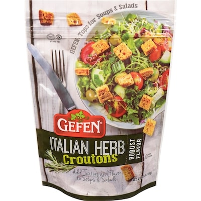 Gefen Salad Croutons Italien Herb 147 g, $3.06/100g