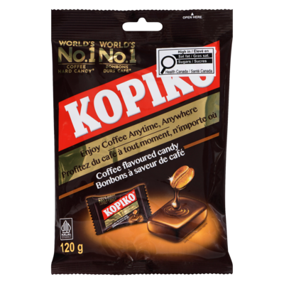 Kopiko Kopiko Bonbons Café 120 g, 1,25 $/100g