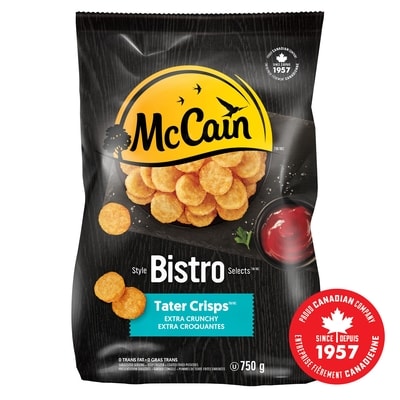 McCain Bistro Selects™ Tater Crisps™ Extra Crunchy 750 g, $0.80/100g
