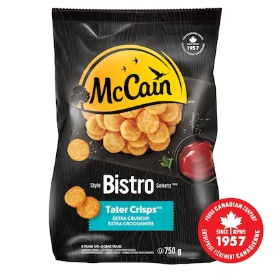 McCain Tater Crisps extra croquantes Style Bistro 750 g, 0,80 $/100g