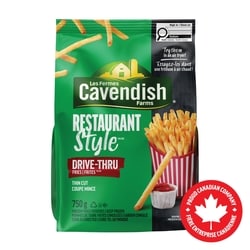 CAVENDISH FARMS Restaurant Style Drive-Thru Fries 750 g, $0.57/100g