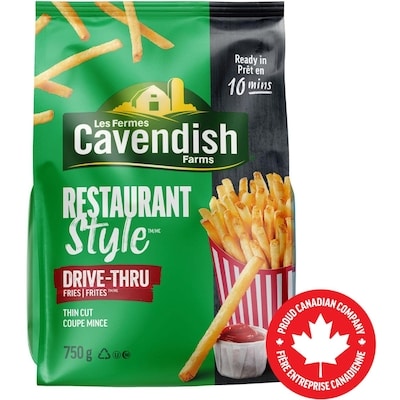 CAVENDISH FARMS Restaurant Style Drive-Thru Fries 750 g, $0.73/100g