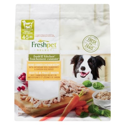 Freshpet Recette de poulet maison, nourriture pour chien Select 2.04 kg, 1,57 $/100g