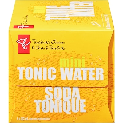 Mini soda tonique, 6&nbsp;canettes