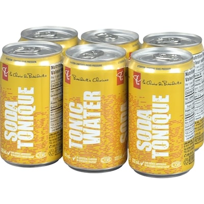 Mini soda tonique, 6&nbsp;canettes