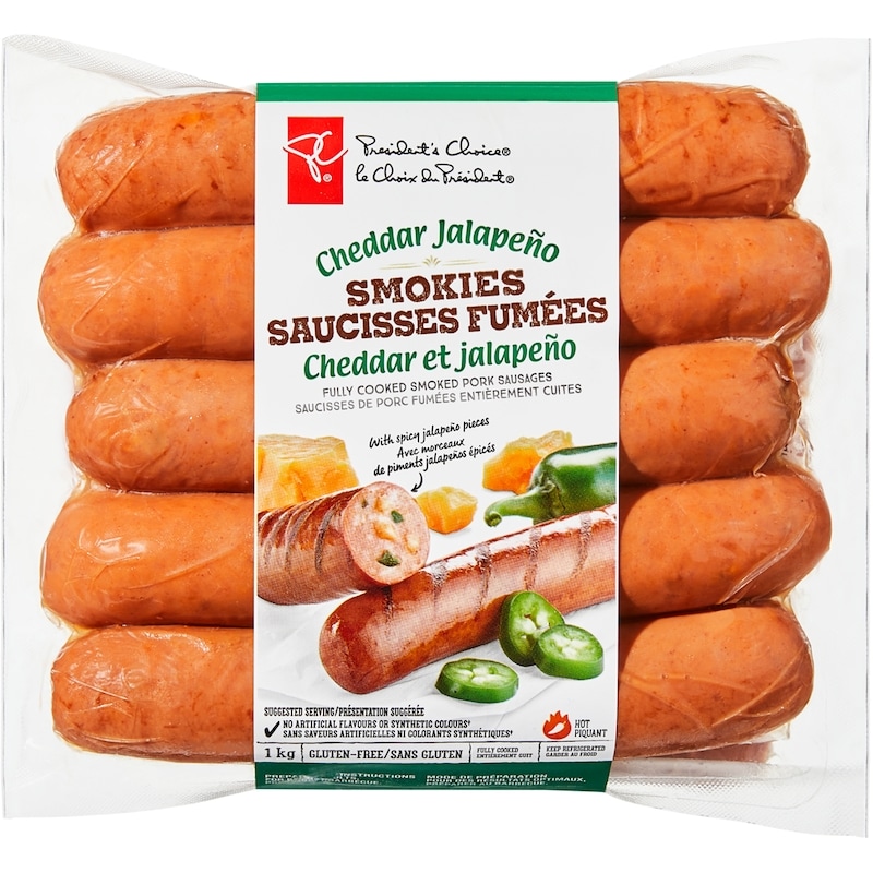 Smokies™ Cheddar Jalapeno Smoked Pork Sausages