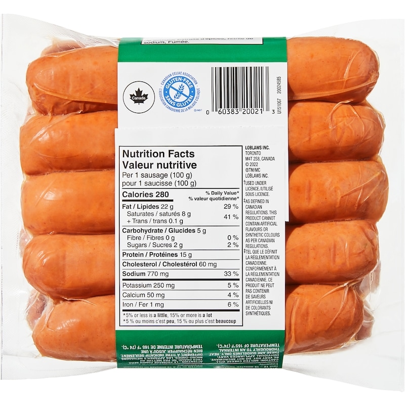 Smokies™ Cheddar Jalapeno Smoked Pork Sausages