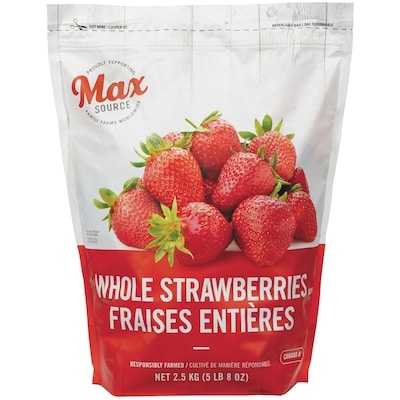 Max Source Fruit, Strawberry 2.5 kg, $1.14/100g