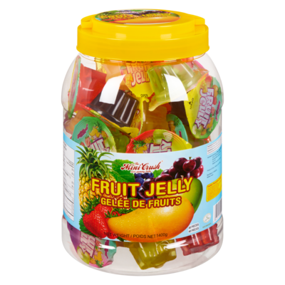 Mini Crush Natural Fruits Fruit Jelly 1.4 kg, $0.43/100g