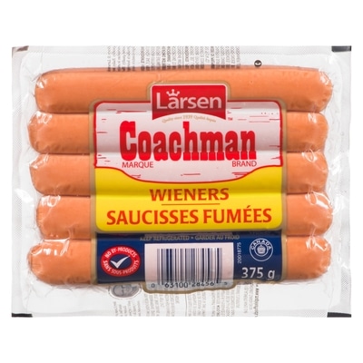 Larsen Wieners 375 g, $0.80/100g