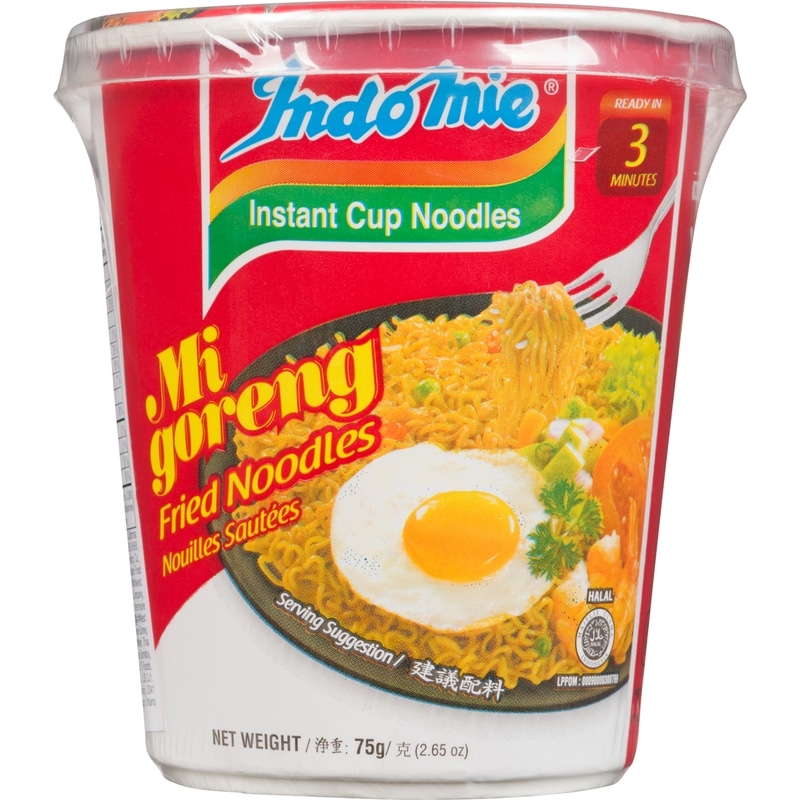 Instant Cup Noodles Mi Goreng Fried Noodles