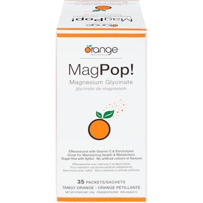 Orange Naturals Magnesium Glycinate Powder Tangy Orange 35 ea, $0.57/1ea