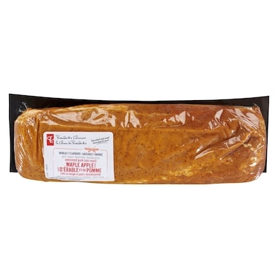 President's Choice World Of Flavours Canadian Maple Pork Loin Roast 730 g, $1.85/100g