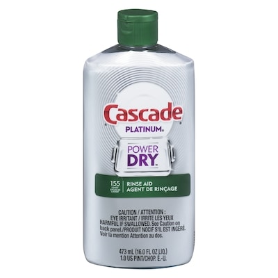 Cascade Power Dry Dishwasher Rinse Aid 473 ml, $1.48/100ml