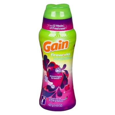Gain Fireworks In-Wash Scent Booster Beads, Moonlight Breeze, 422 g, $3.55/100g