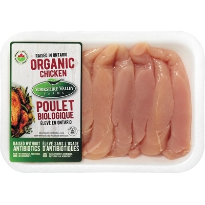 null Filets de poulet bio, plateau emb. 30,85 $/1kg 14,00 $/1lb