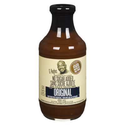 G Hughes Smokehouse Sugar Free Original BBQ Sauce 490 ml, $1.63/100ml