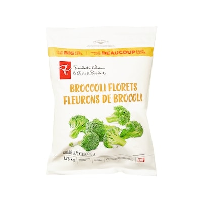 le Choix du Président Fleurons de brocoli congelés format club 1.75 kg, 0,63 $/100g