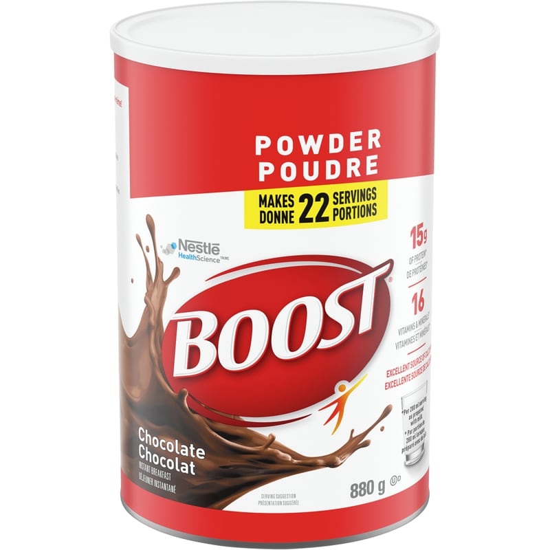 【新品未開封】HT boosting powder Nestle Health Science Boost Powder Chocolate - 880 g | Zehrs
