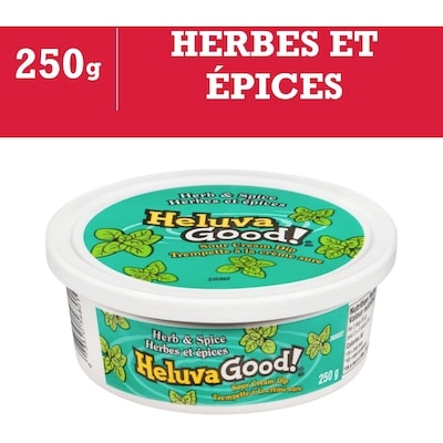 Heluva Trempette à la crème sure Herbes et Épices 250 g, 1,80 $/100g