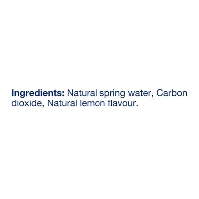 Lemon Natural Spring Water