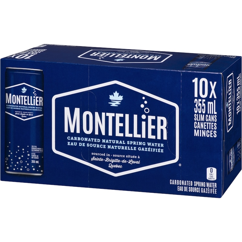 Carbonated Natural Spring Water, 10 Pack