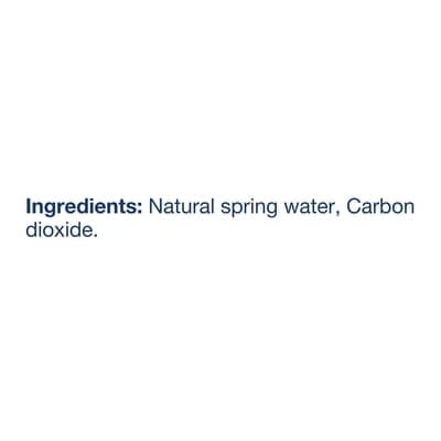 Carbonated Natural Spring Water